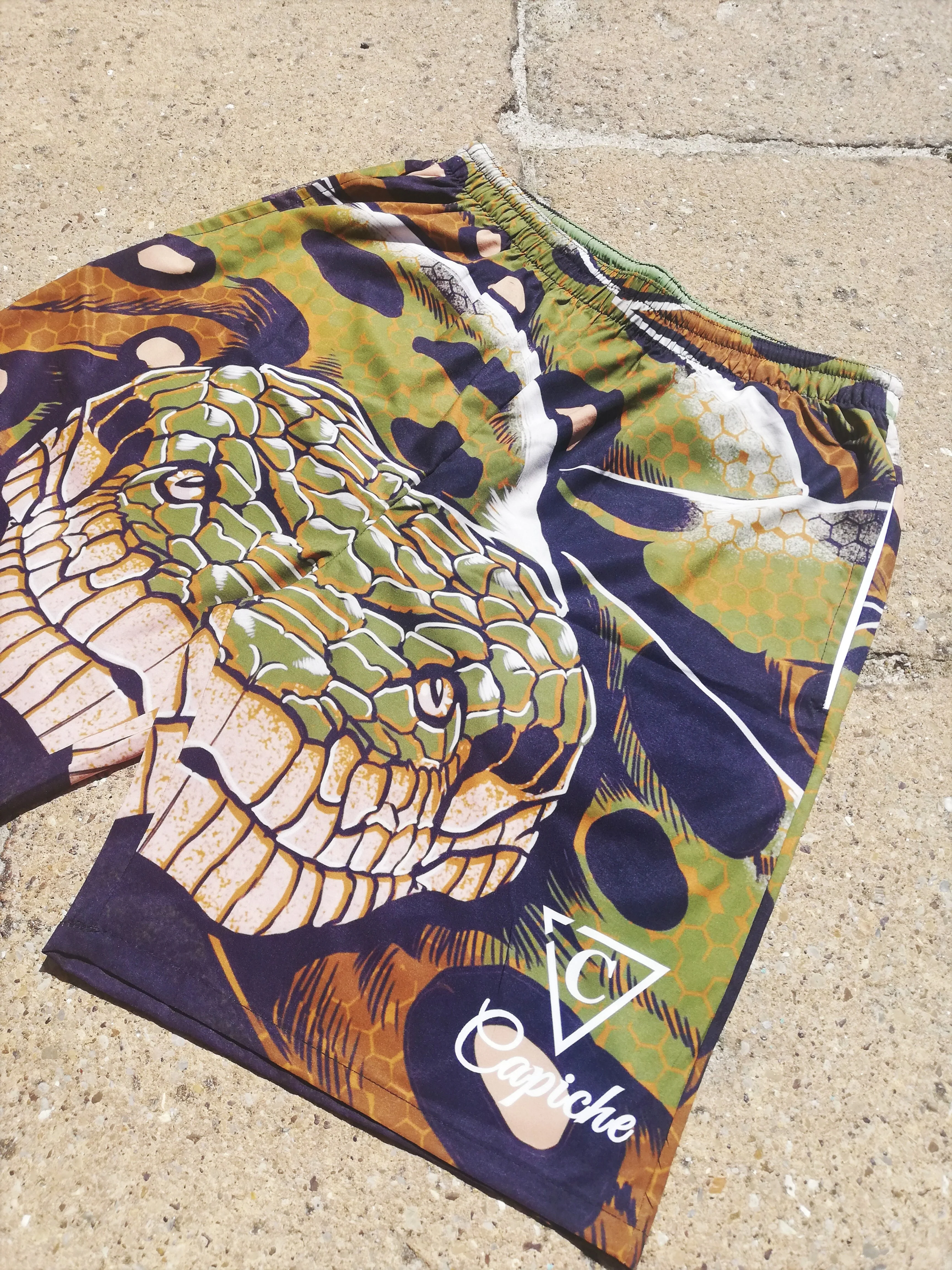 Anaconda Swim Short - Green - Image 7
