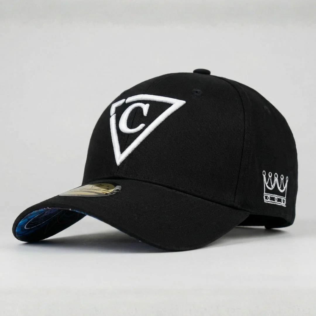 Angry Cobra Curved Baseball Cap - Black - Image 12