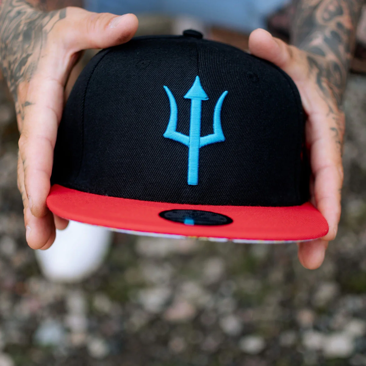 Apollo Snapback - Black/Red - Image 5