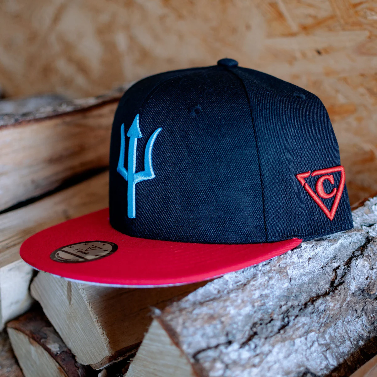 Apollo Snapback - Black/Red - Image 7