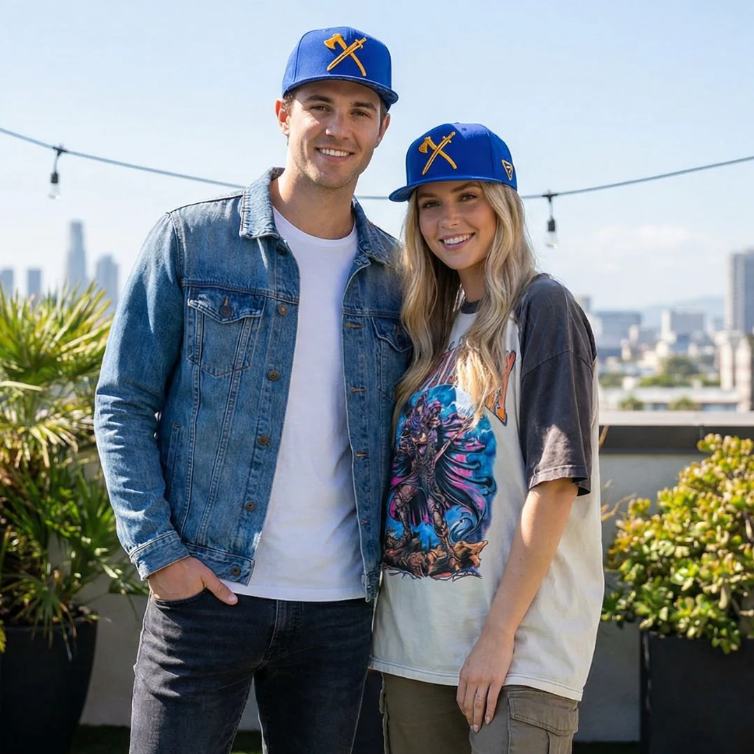 Archer Snapback - Blue - Image 6