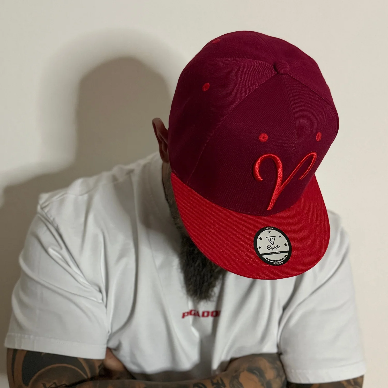 Aries Snapback - Red - Image 7