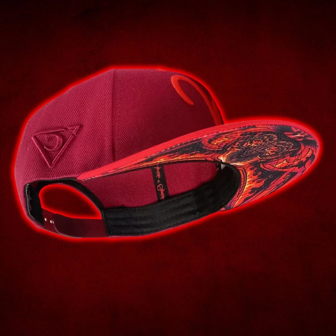 Aries Snapback - Red - Image 9