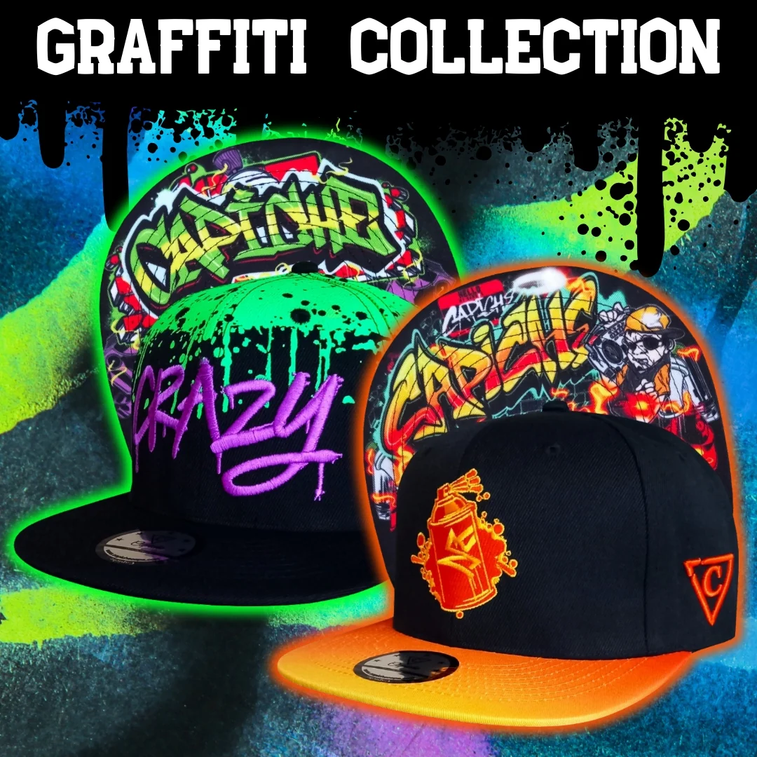 Beatboxer Snapback - Black/Orange Ombre - Image 17