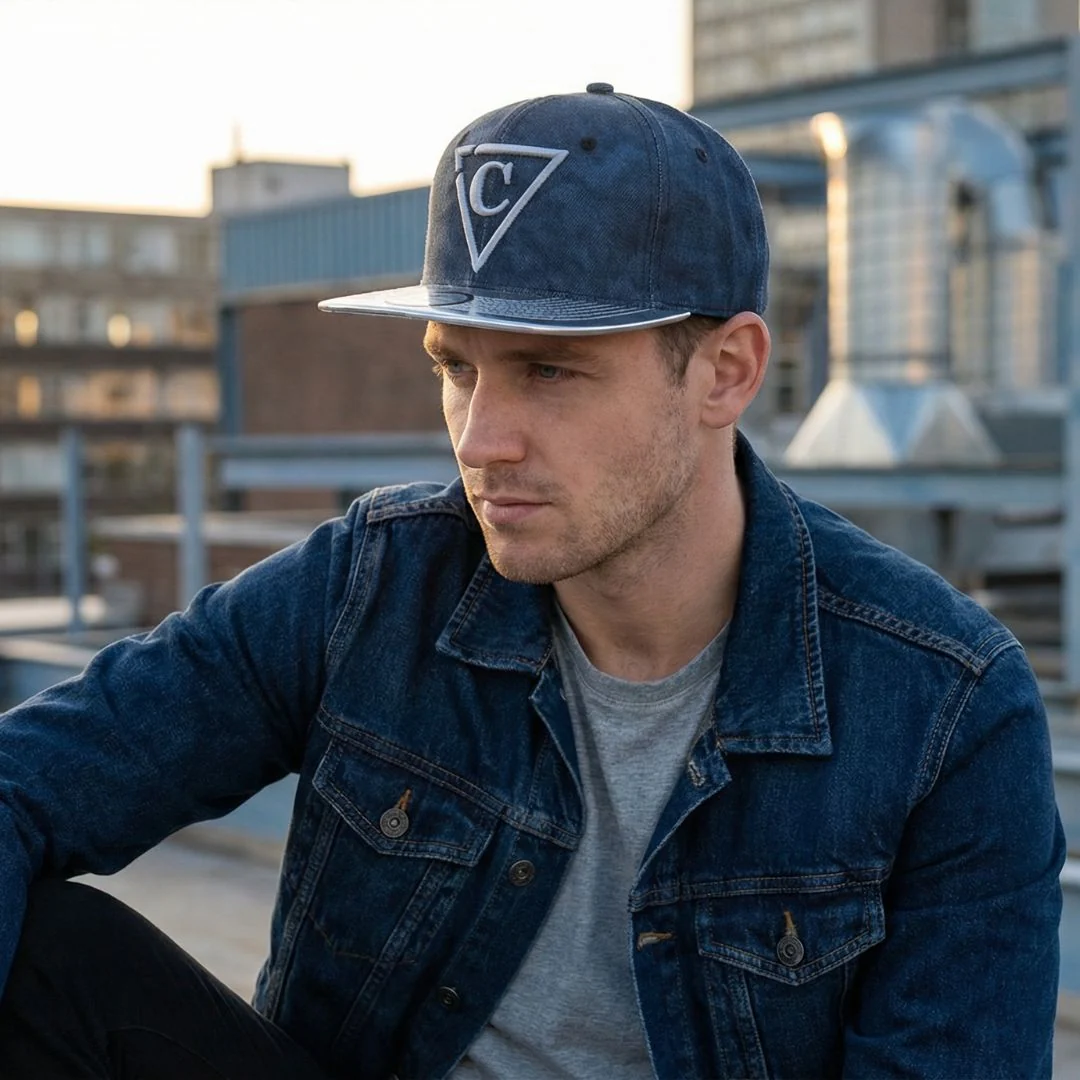Black Camo Snapback - Black - Image 2