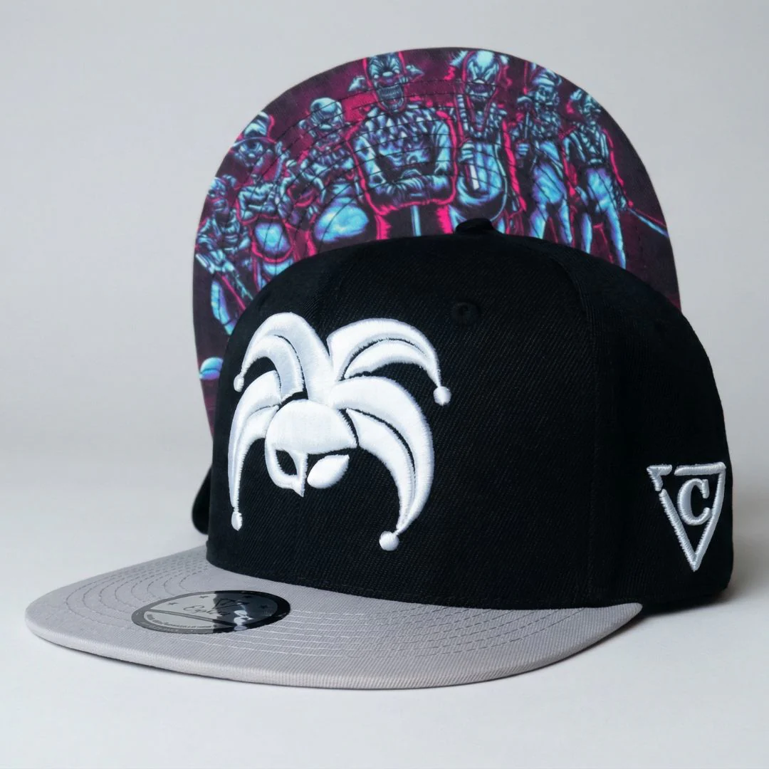 Black Clown Gang Snapback - Black - Image 11