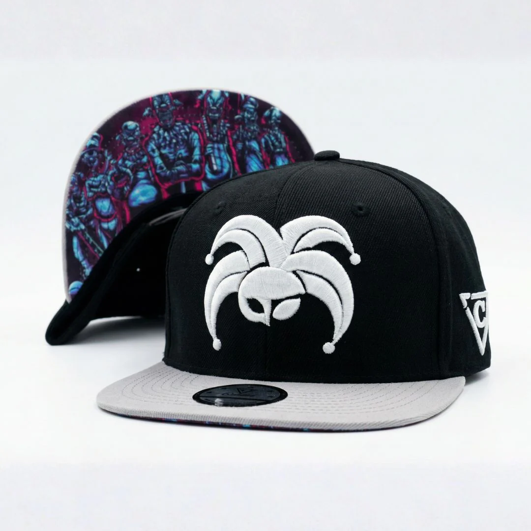 Black Clown Gang Snapback - Black - Image 6