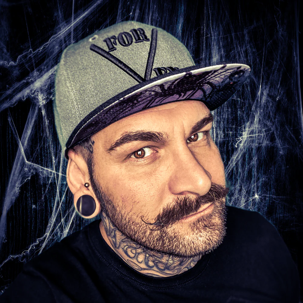 Black Widow Snapback - Grey/Black - Image 5