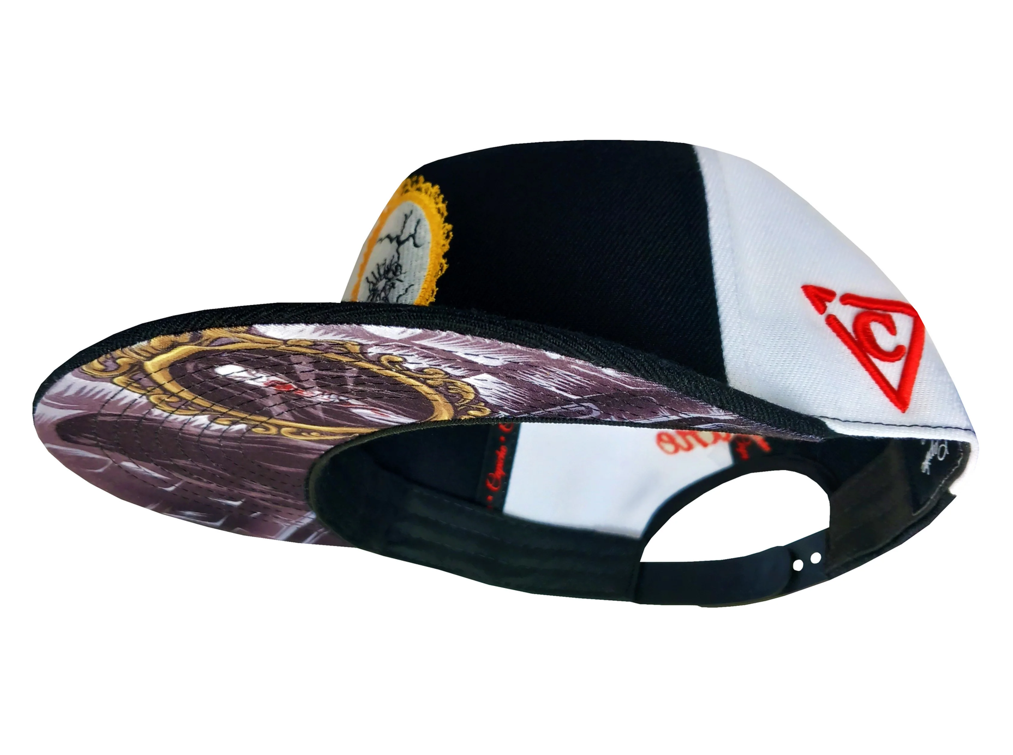 Bloody Mary Snapback - 50/50 Black/White - Image 14