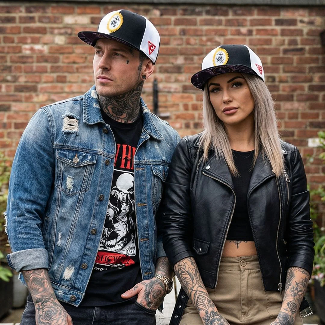 Bloody Mary Snapback - 50/50 Black/White - Image 6