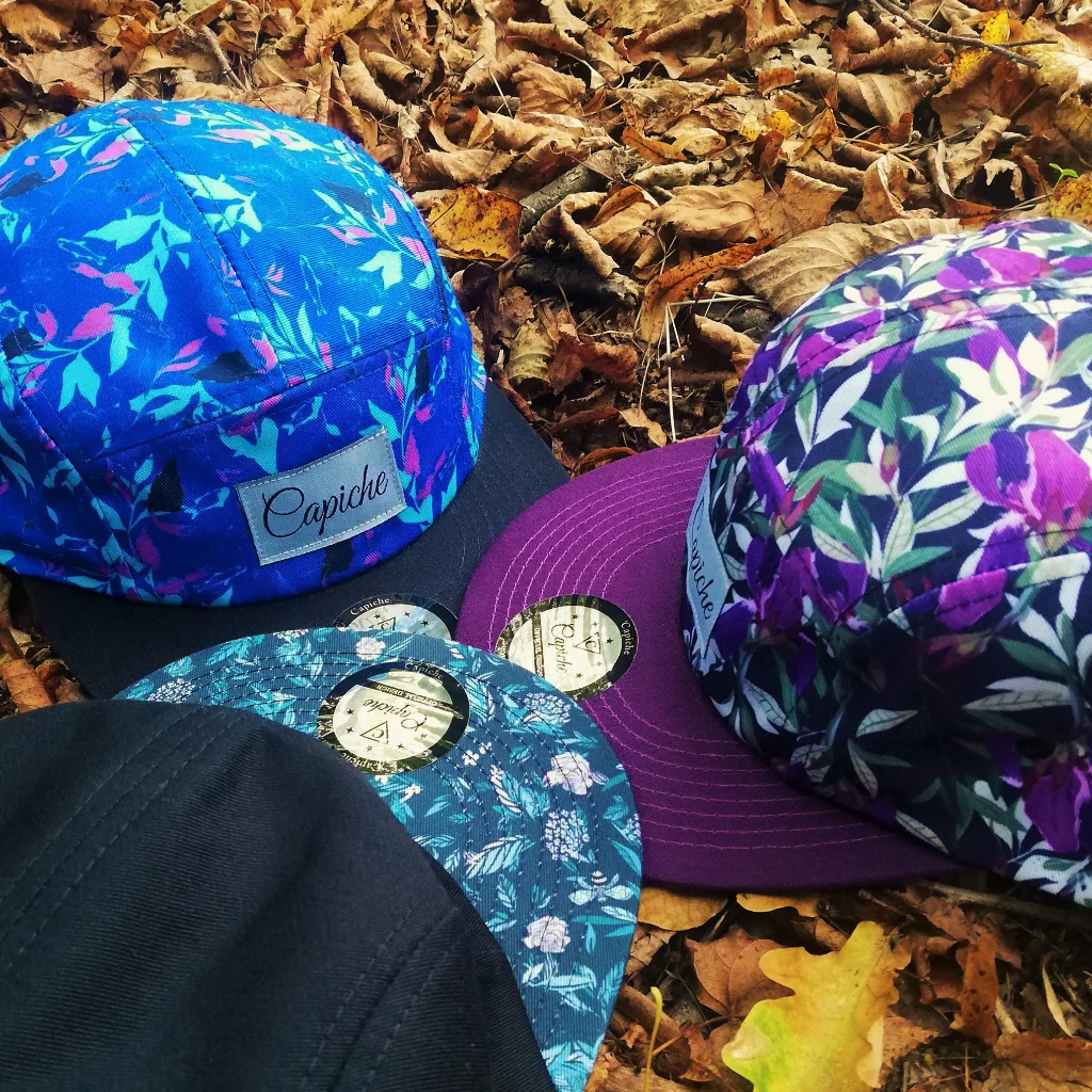 Blue Fish 5-Panel Cap - Blue/Black - Image 3