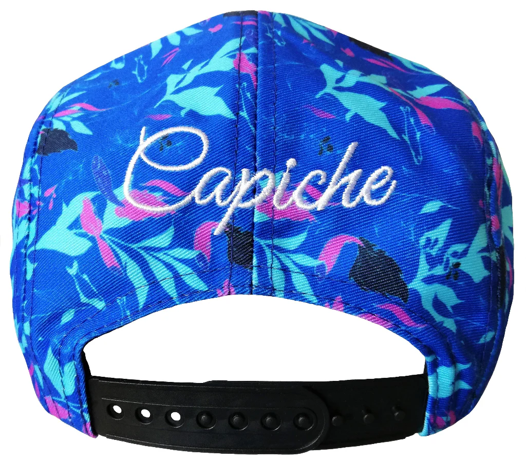 Blue Fish 5-Panel Cap - Blue/Black - Image 7