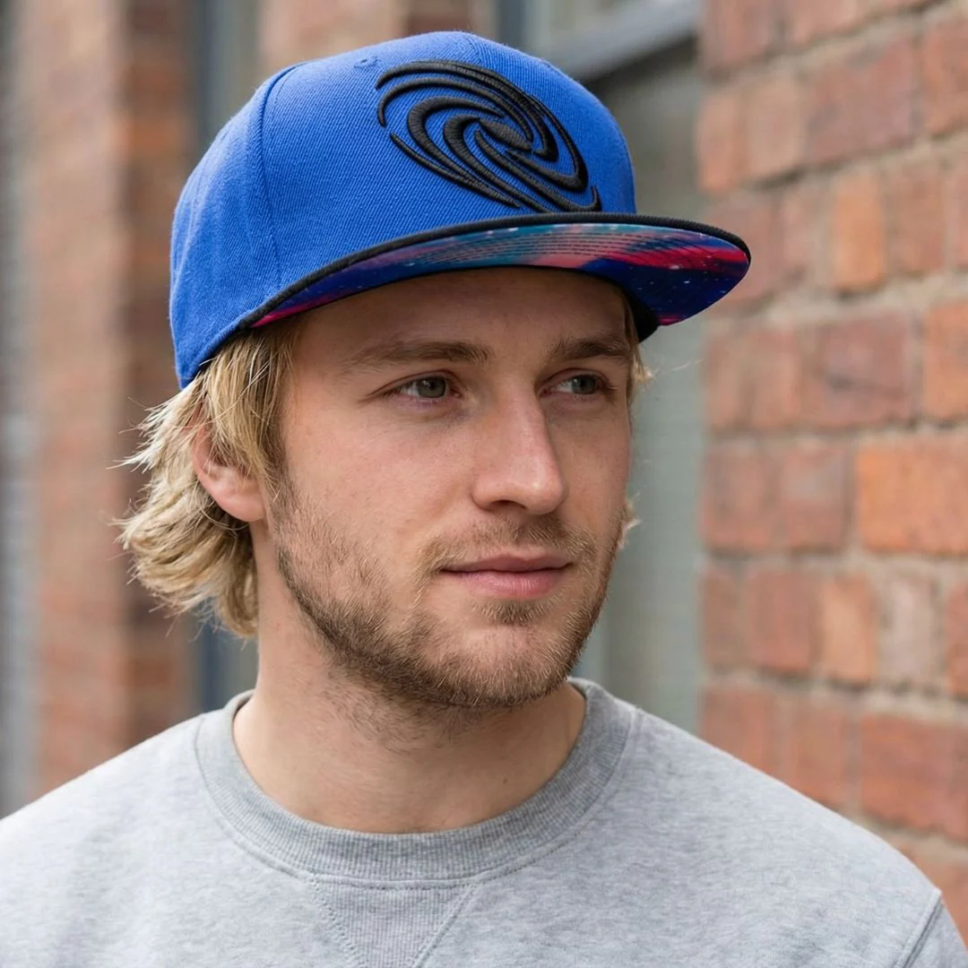 Blue Galaxy Snapback - Image 2