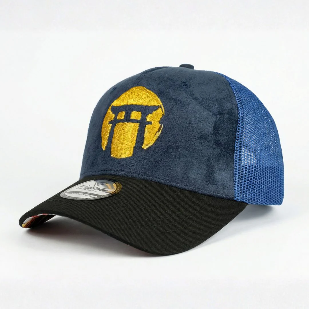 Blue Samurai Trucker Cap - Blue/Black - Image 6