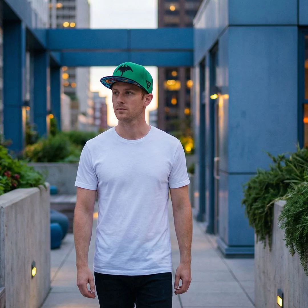 Chinese Dragon Snapback - Green/Black - Image 3