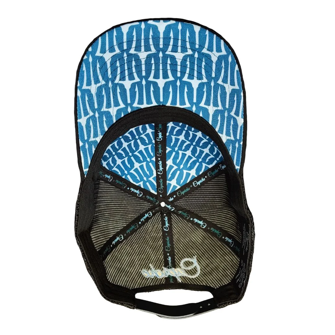 Clean Greek Poseidon Trucker Cap - Black - Image 6