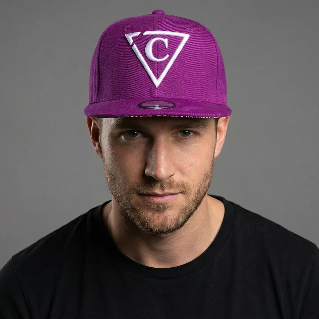 Colored Safari Snapback - Purple - Image 9