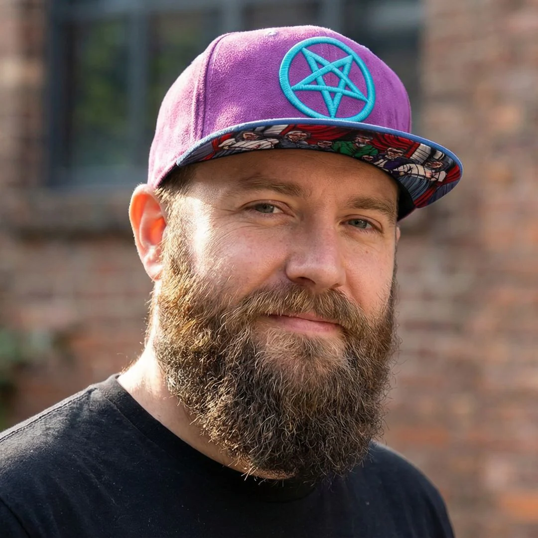 Cursed Family Snapback - Purple/Blue Suede - Image 2