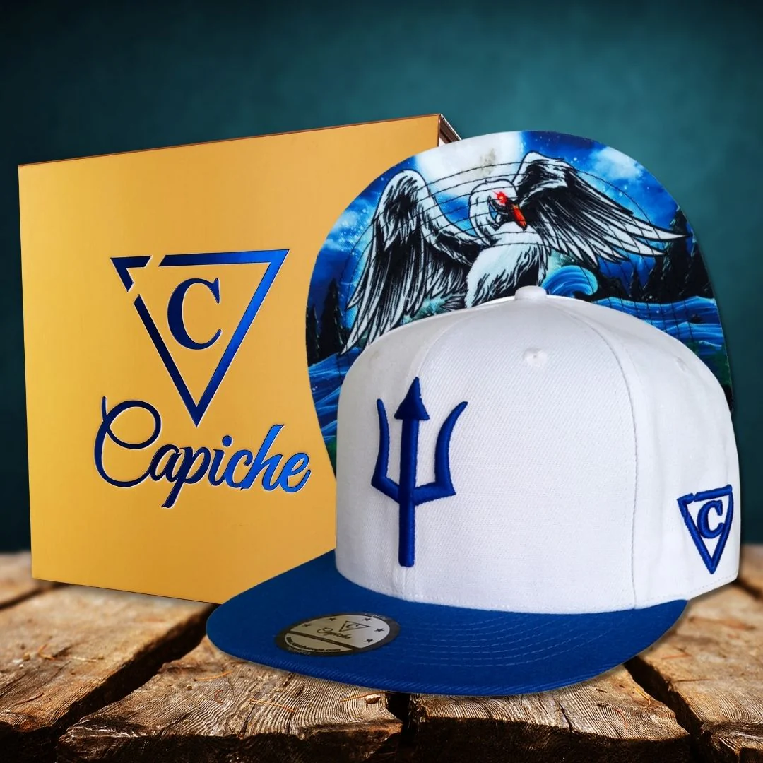 Cycnus Snapback - White/Blue - Image 3