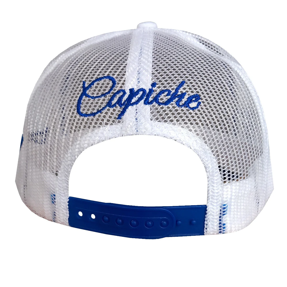 Cycnus Trucker Cap - White/Blue - Image 8