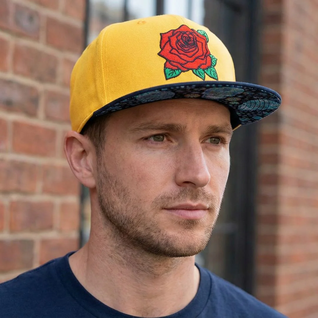 Day Of The Dead 2 Snapback - Yellow - Image 12