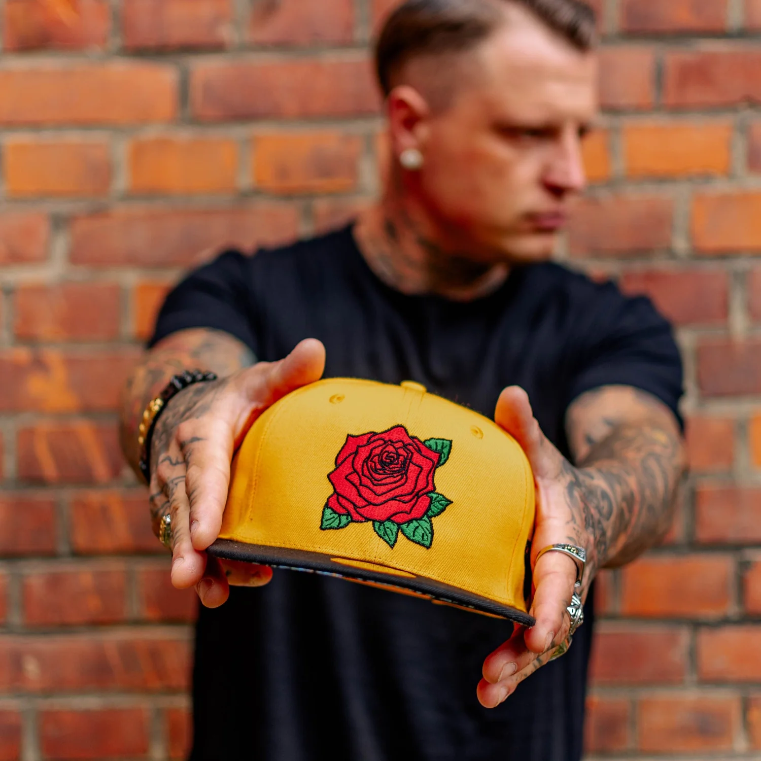 Day Of The Dead 2 Snapback - Yellow - Image 8