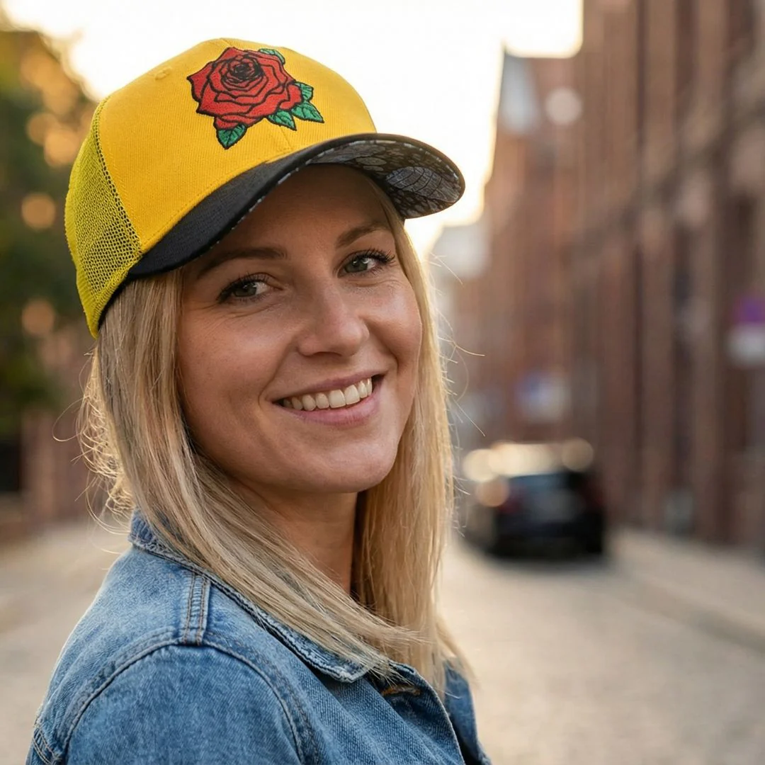 Day Of The Dead 2 Trucker Cap - Yellow - Image 2
