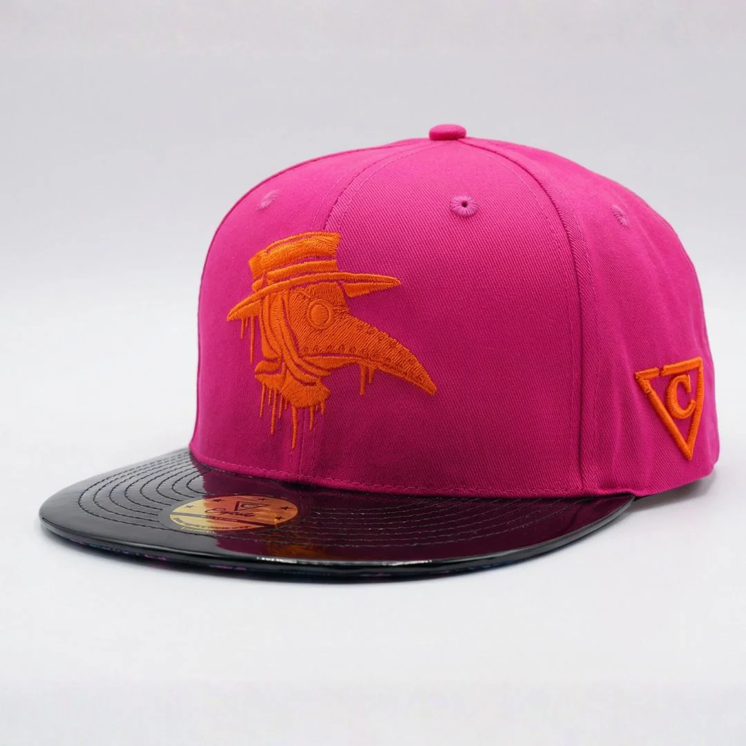 Death Plague Snapback - Ruby/Black Metallic - Image 6