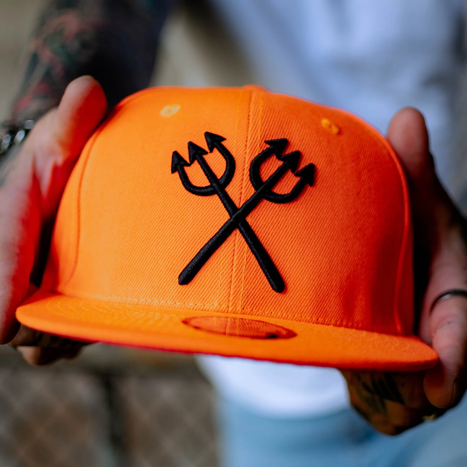 Devil's Gate Snapback - Neon Orange - Image 6