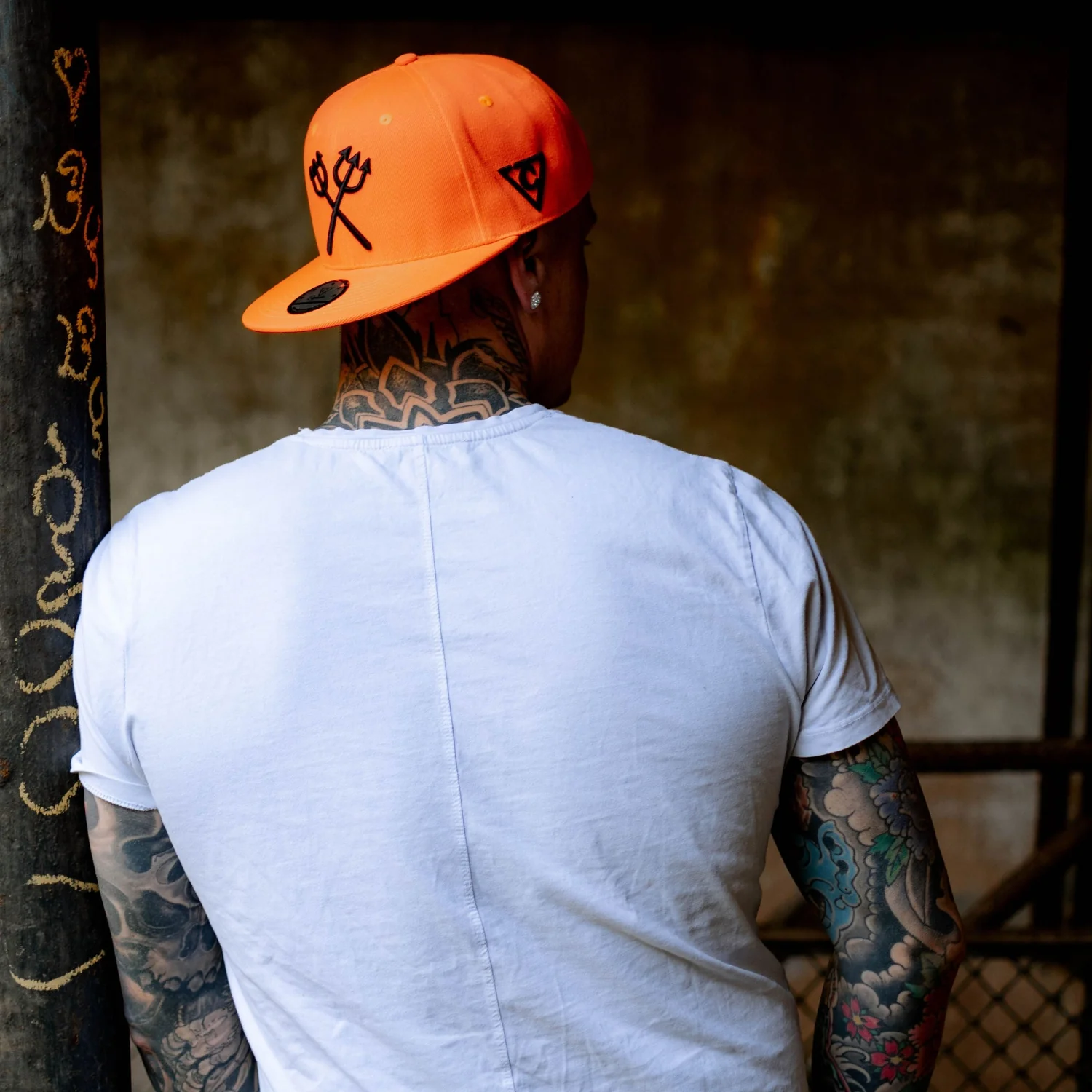 Devil's Gate Snapback - Neon Orange - Image 7