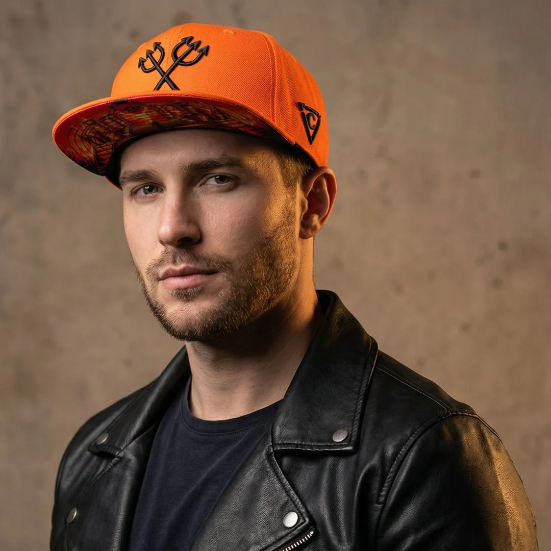 Devil's Gate Snapback - Neon Orange - Image 8