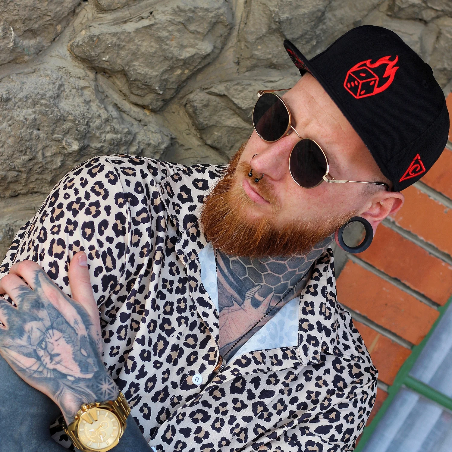 Dice Snapback - Black - Image 10