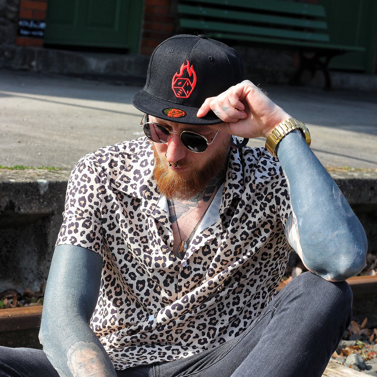 Dice Snapback - Black - Image 12