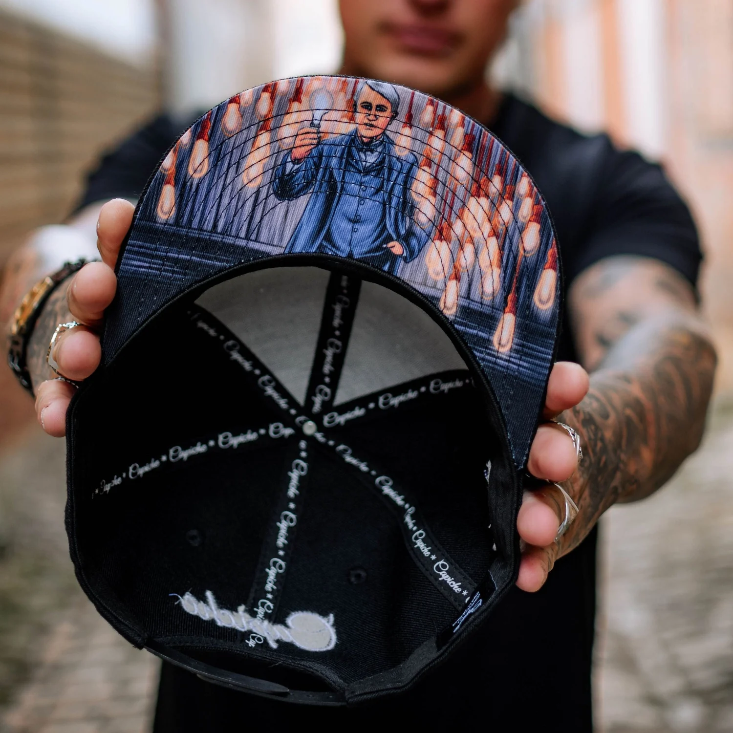 Edison Snapback - Black - Image 5