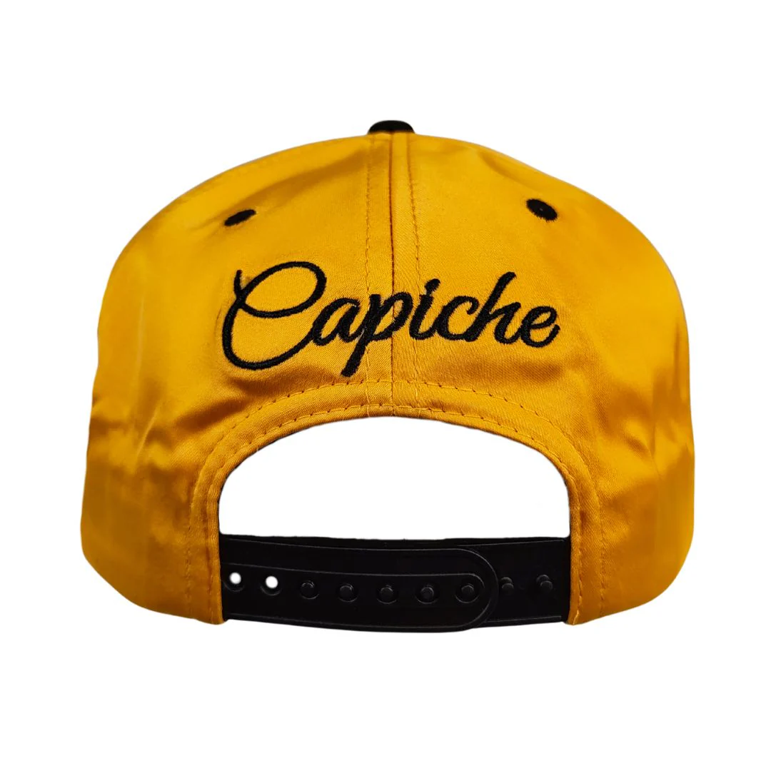 LIMITED EDITION Egyptian Night Snapback - Yellow Satin - Image 8