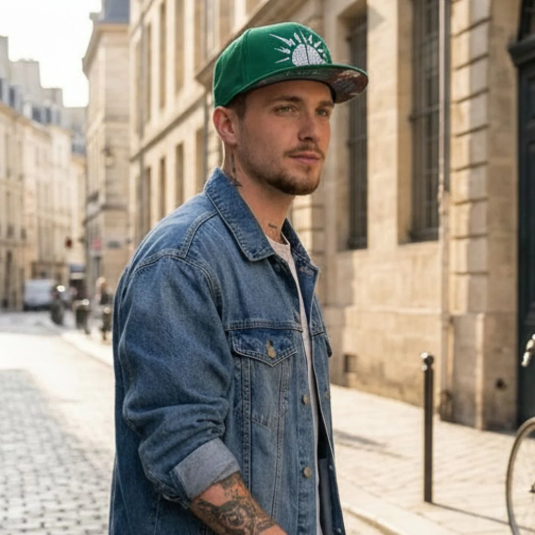 Einstein Snapback - Green - Image 5
