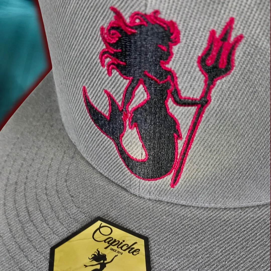 Evil Mermaid Snapback - Grey - Image 8