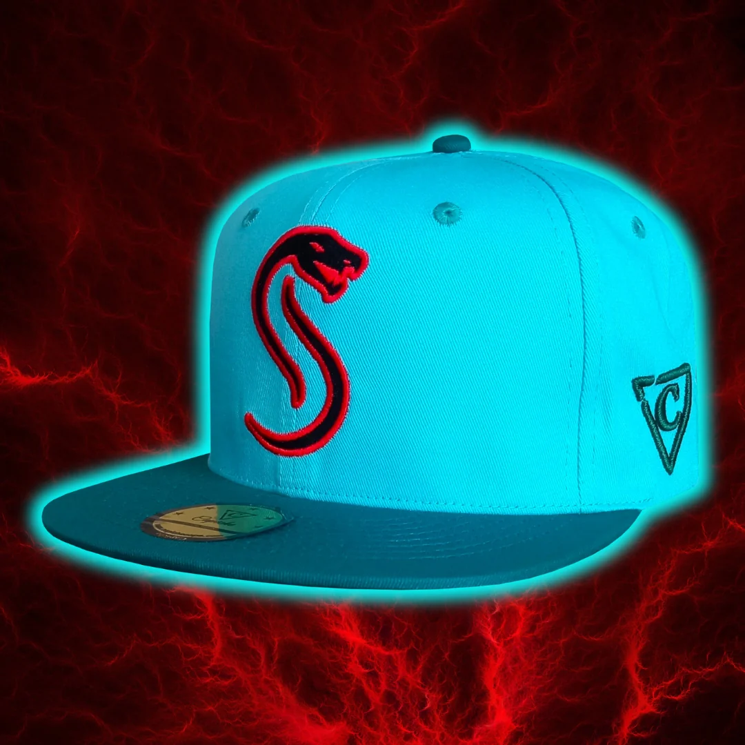 Fire Snake Snapback - Blue - Image 12