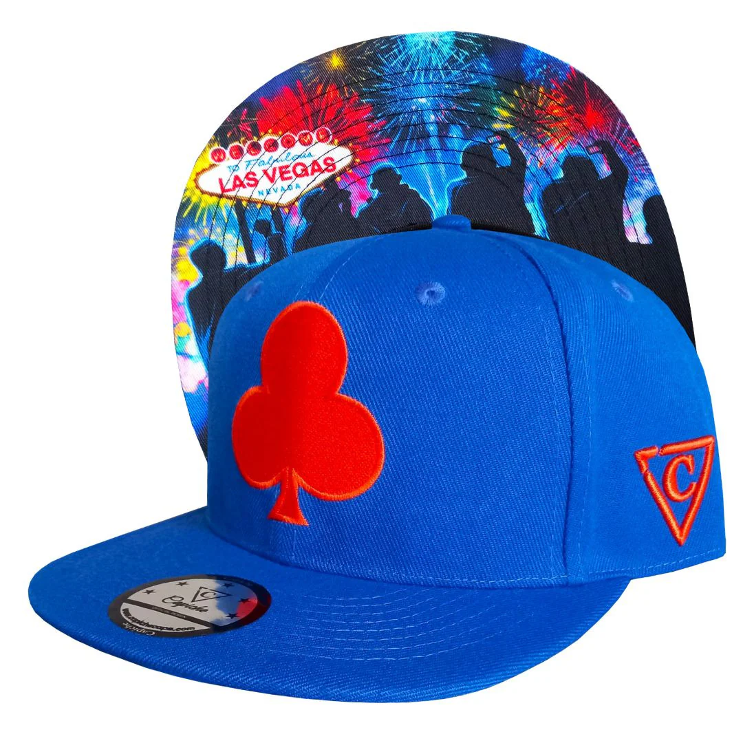 Fireworks Snapback - Blue