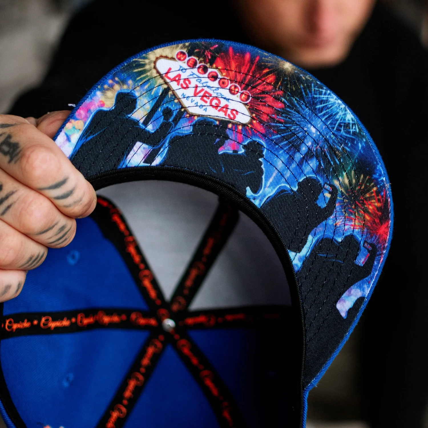 Fireworks Snapback - Blue - Image 3