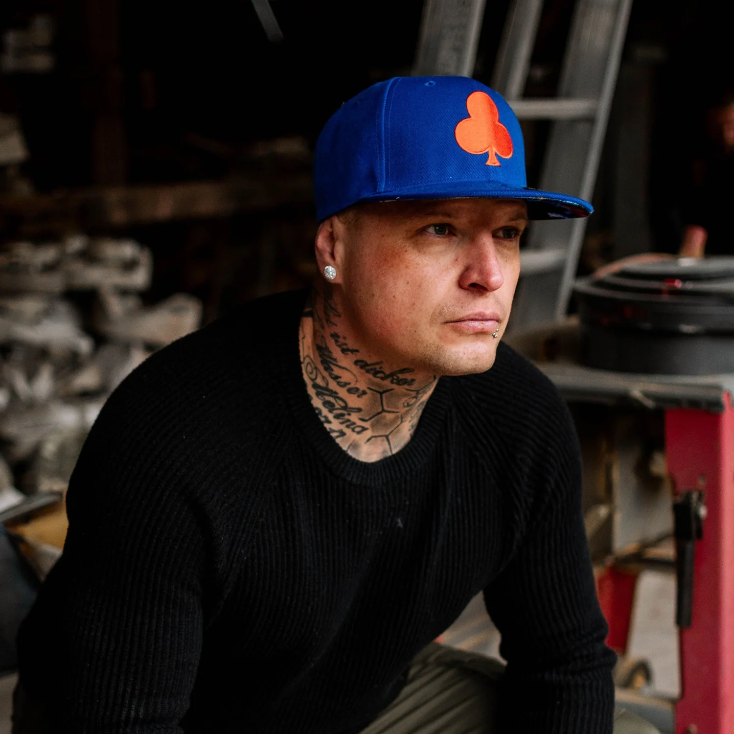 Fireworks Snapback - Blue - Image 7