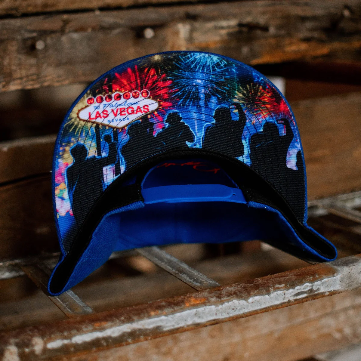 Fireworks Snapback - Blue - Image 8