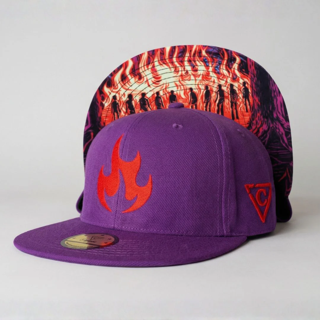 Forest Meeting Snapback - Purple - Image 3