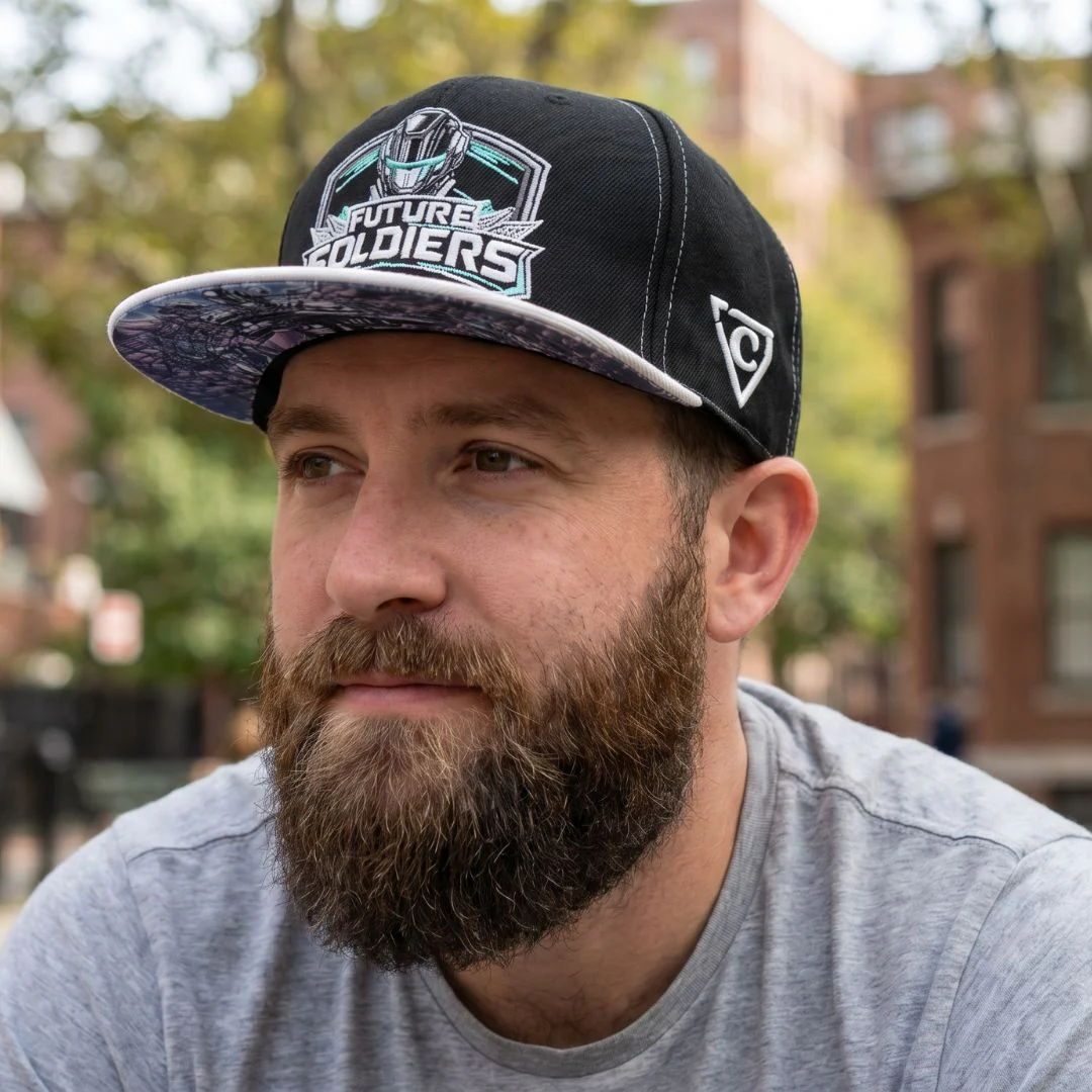 Future Soldiers Snapback - Black/White - Image 5