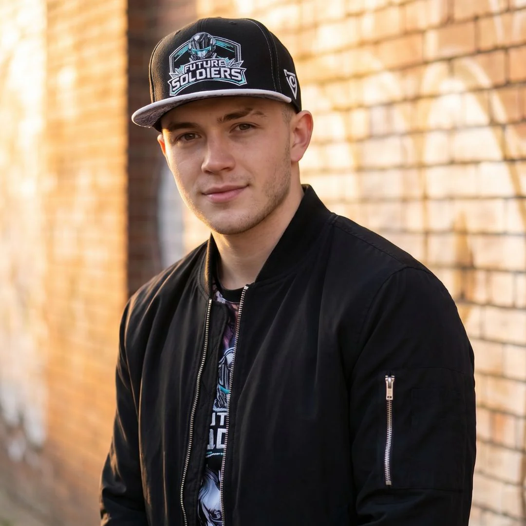 Future Soldiers Snapback - Black/White - Image 7