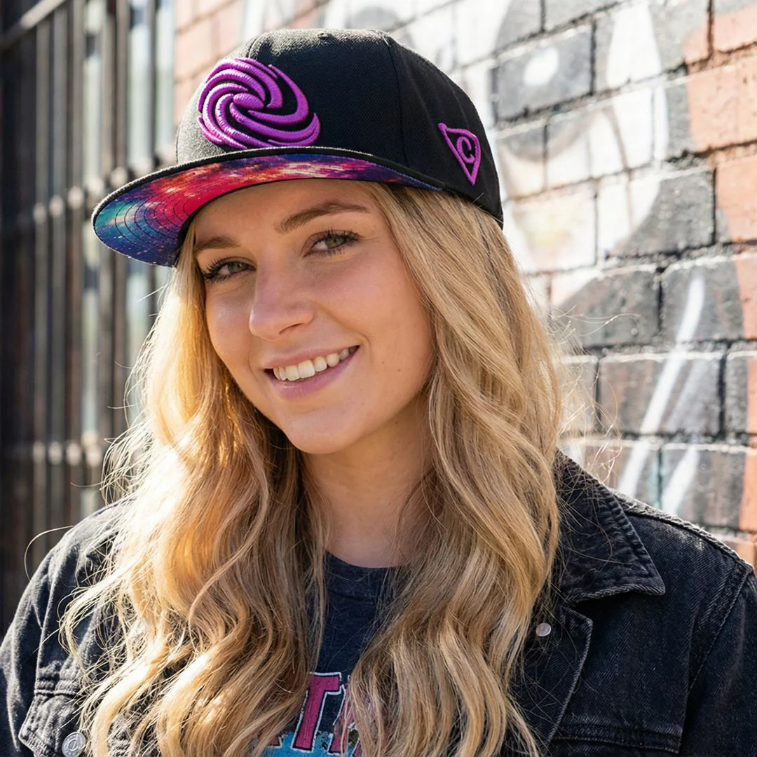 Galaxy Mix Snapback - Black - Image 5