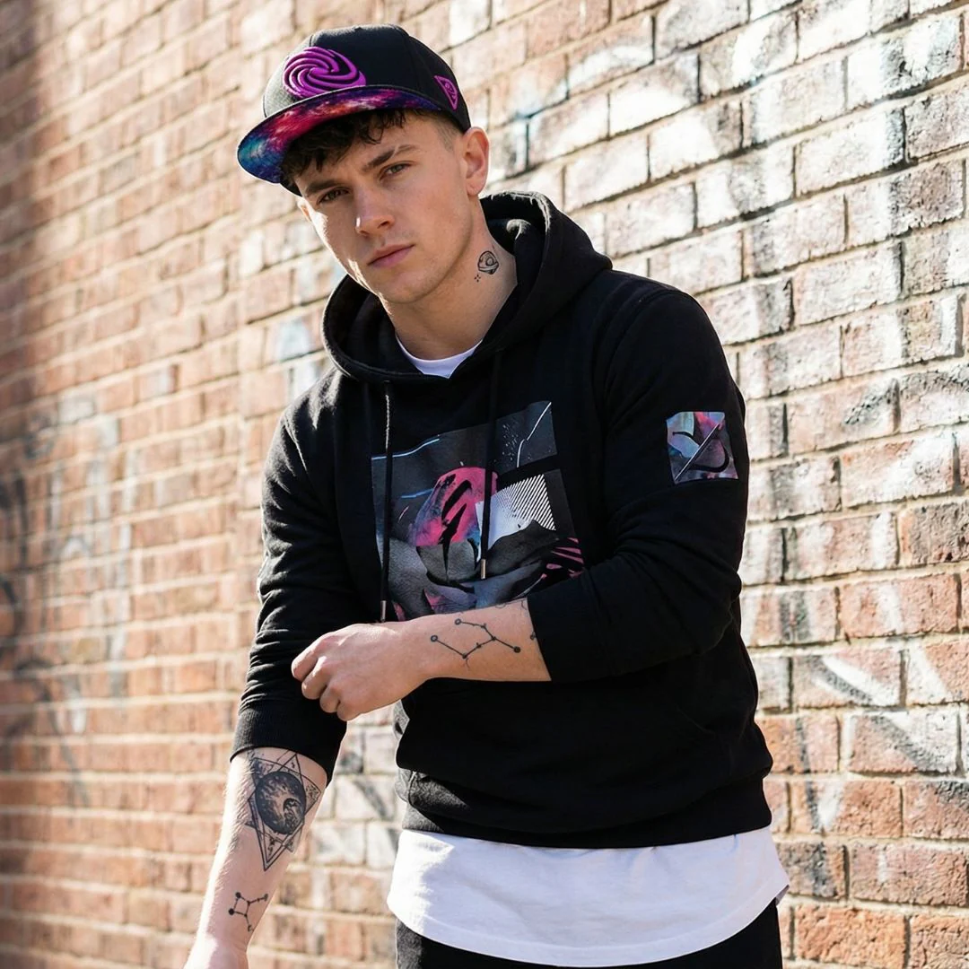Galaxy Mix Snapback - Black - Image 9