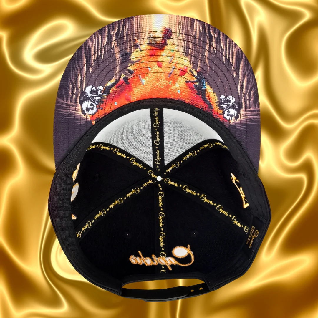 Go For Gold Snapback - Black/Gold - Image 10