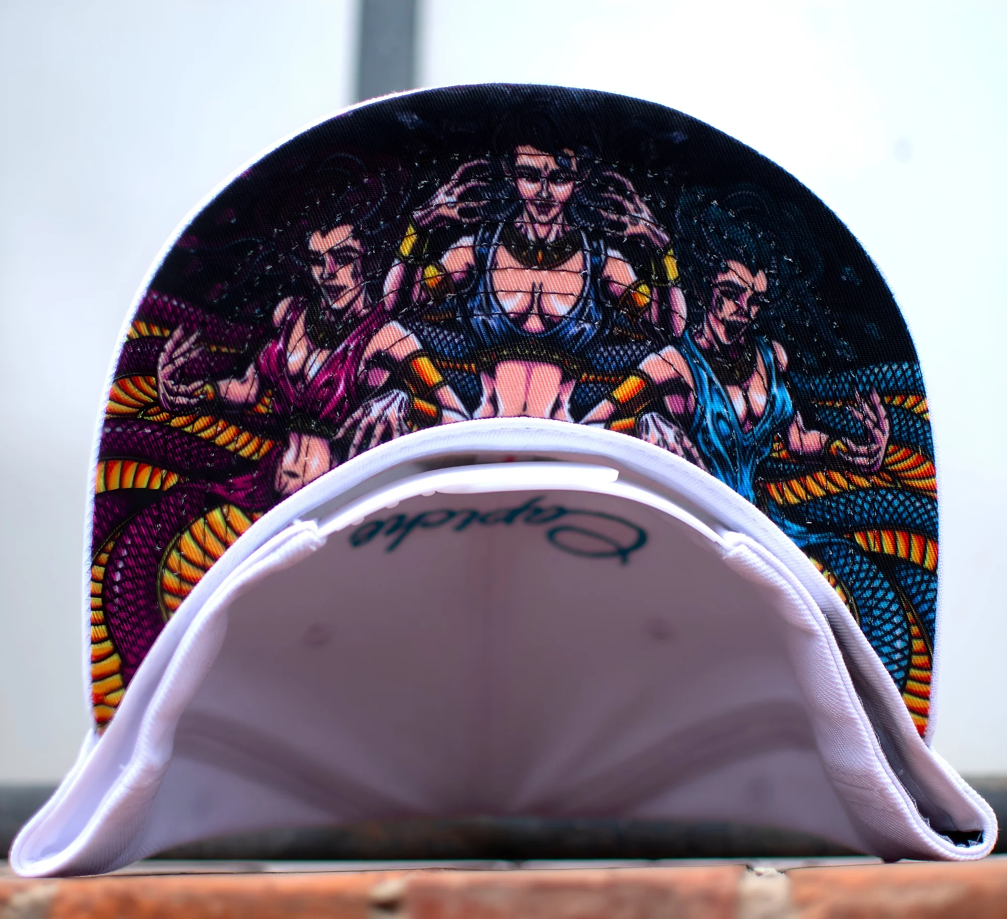 Gorgons Snapback - White - Image 5