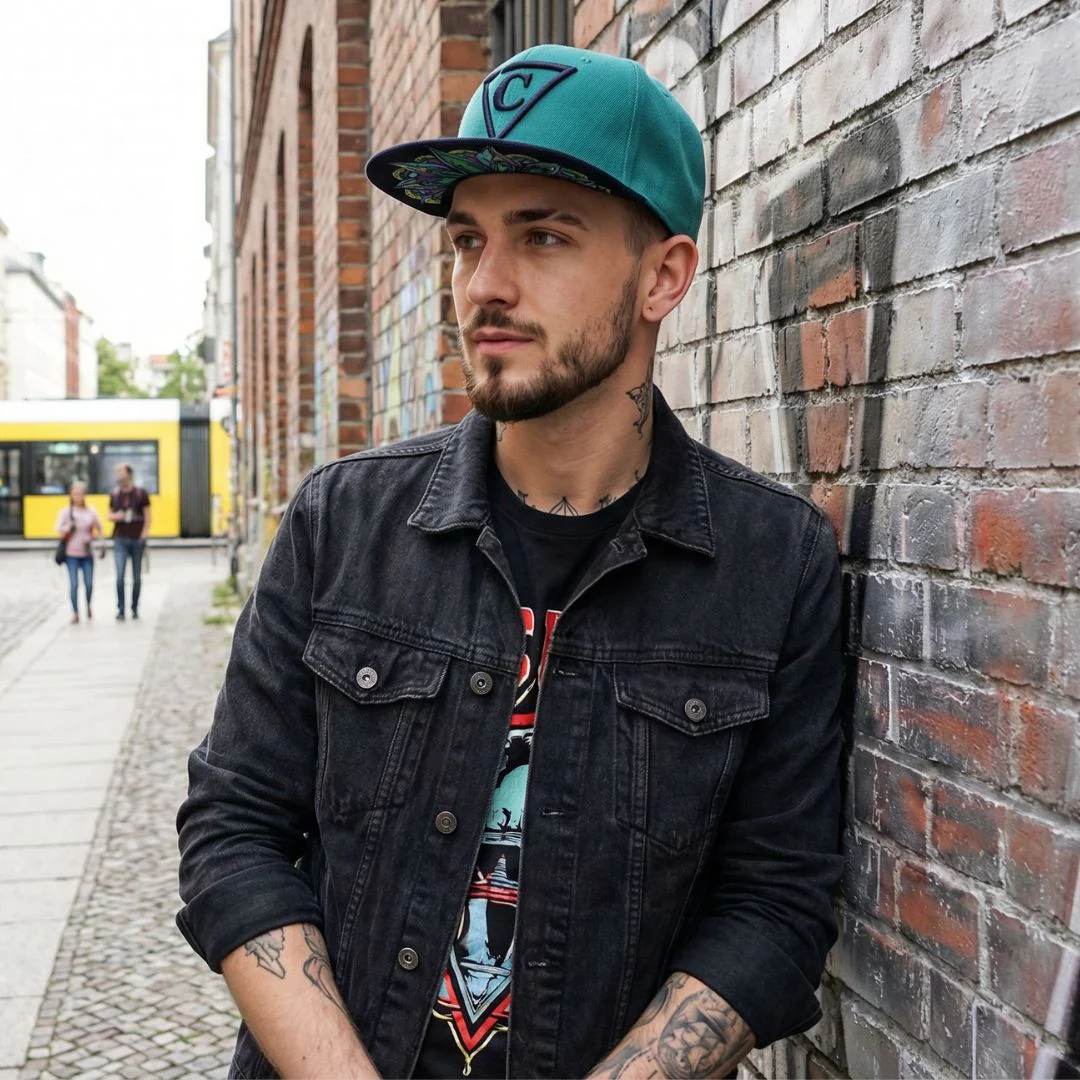 Green Flow Snapback - Green/Black - Image 3